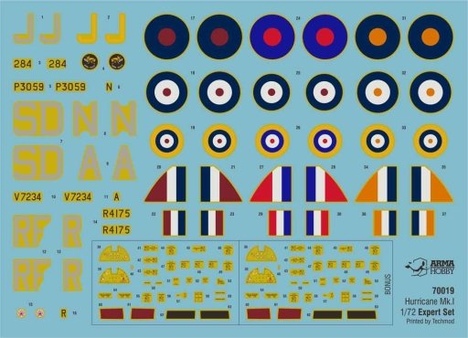 Arma Hobby 70019 Hurricane Mk I Expert Set 1/72 – image 4