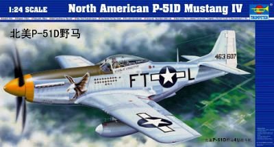Trumpeter 02401 NAP-51D MUSTANG IV (1/24)