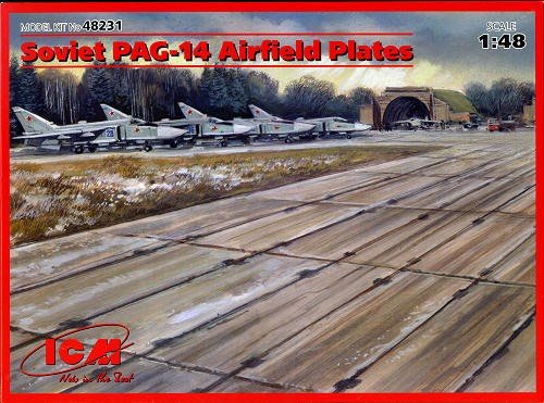 ICM 48231 Soviet PAG-14 Airfield Plates 1/48
