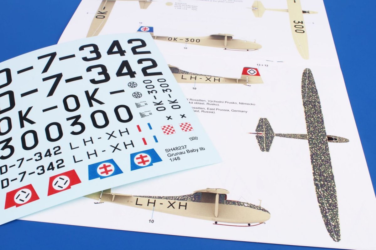 Special Hobby 48237 Grunau Baby IIB &amp;#39;German WWII Glider&amp;#39; 1/48 – obrázek 4