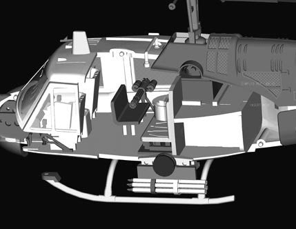 Hobby Boss 87230 UH-1F Huey 1/72 – Bild 4
