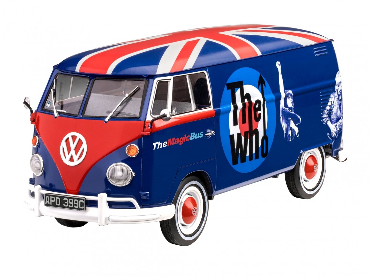 Revell 05672 VW T1 &amp;quot;The Who&amp;quot; - Gift Set 1/24 – Bild 3