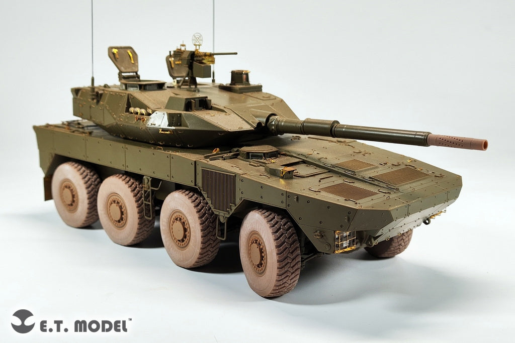 ET Model P35-129 JGSDF TYPE 16 Maneuver Combat Vehicle Sagged wheels and Muzzle Brake For TAMIYA Kit 1/35 – image 8
