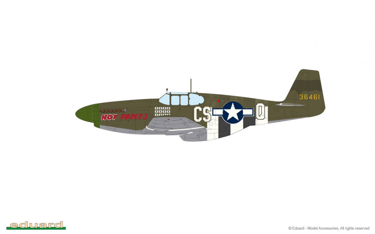 Eduard 82107 P-51B Mustang Birdcage canopy 1/48 – Bild 11