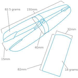 Modelcraft PCL8025 Non-Mar Wedge Clamp – image 2