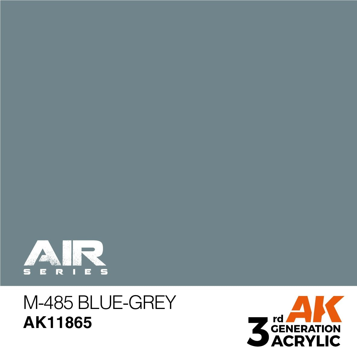 AK Interactive AK11865 M-485 BLUE-GRAY – AIR 17 ml