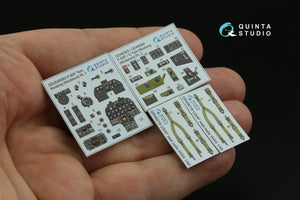 Quinta Studio QD48363 F-82F Twin Mustang 3D-Printed &amp;amp; colored Interior on decal paper (Modelsvit) 1/48 – Bild 11