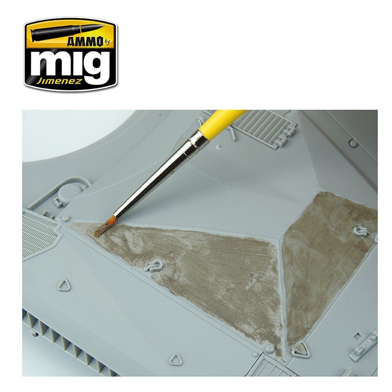 Ammo of Mig 2035 ANTI-SLIP PASTE - BROWN COLOR FOR 1/35 – image 4