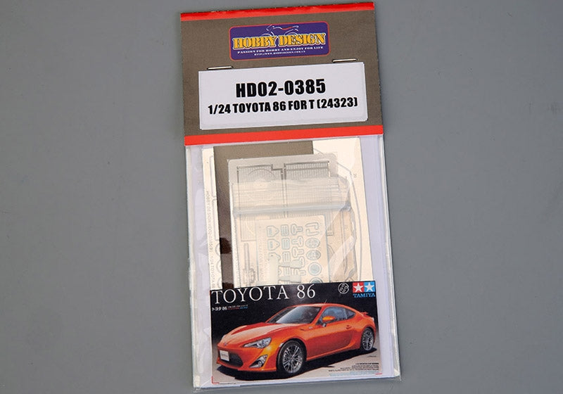 Hobby Design HD02-0385 Toyota 86 / GT86 / FRS Detail up Parts for Tamiya 1/24 – image 2
