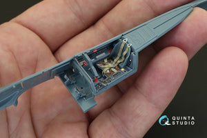 Quinta Studio QD48079 FW 190A-3 3D-Printed &amp;amp; colored Interior on decal paper (for Eduard kit) 1/48 – obrázek 6