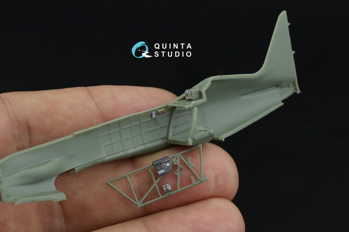 Quinta Studio QD72170 MiG-3 3D-Printed colored Interior on decal paper (Armory) 1/72 – immagine 2