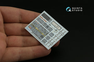Quinta Studio QD32180 F-104S 3D-Printed colored Interior on decal paper (Italeri) 1/32 – obrázek 4