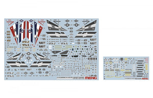Meng LS-016 BOEING F/A-18F SUPER HORNET BOUNTY HUNTERS 1/48 – image 15