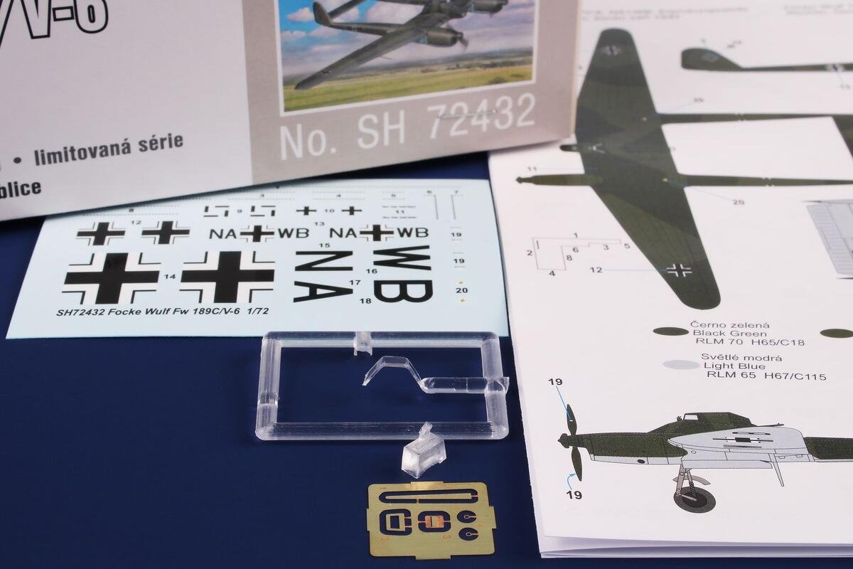Special Hobby 72432 Focke Wulf Fw 189C / V-6 1/72 – Bild 5