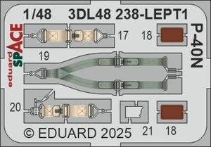 Eduard 3DL48238 P-40N SPACE EDUARD 1/48