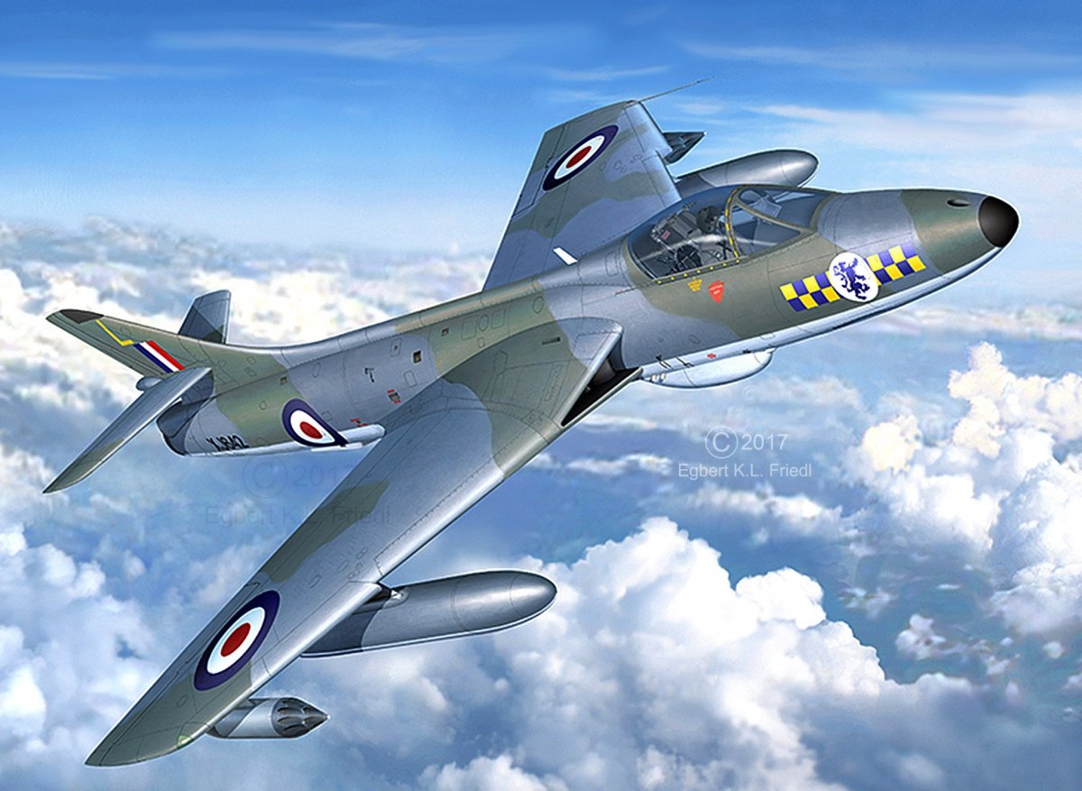 Revell 03908 100 Years RAF: Hawker Hunter FGA 1/72 – obrázek 2