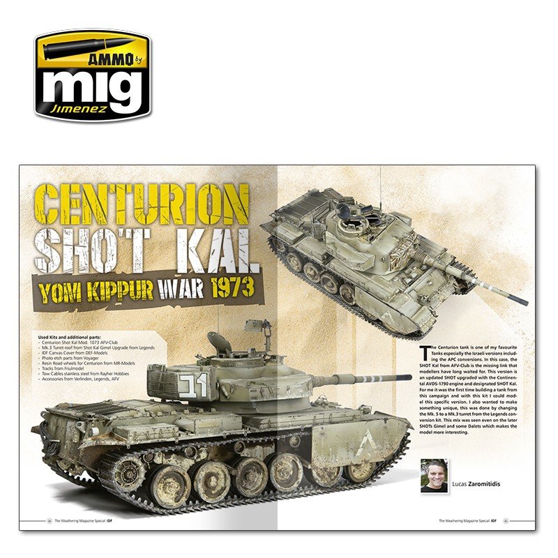Ammo of Mig Jimenez 6128 TWMS - HOW TO PAINT IDF TANKS - WEATHERING GUIDE (English) – obrázek 2