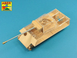 Aber 35L-246 7.5cm Barrel with Muzzle brake for Panther Ausf.G (For Rye Field Model) 1/35 – Bild 5