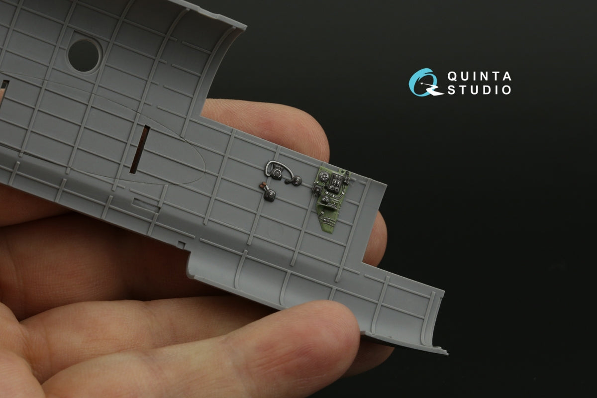 Quinta Studio QDS-48379 Bristol Beaufort Mk.I 3D-Printed &amp;amp; colored Interior on decal paper (ICM) (Small version) 1/48 – image 9