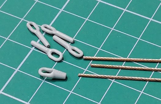 Eureka XXL ER-3566 Towing cable for German Bergepanzer 2 ARV 1/35 – image 4