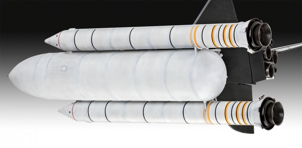 Revell 05674 Space Shuttle &amp;amp; Booster Rockets - 40th Anniversary 1/144 – obrázek 5