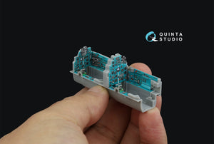 Quinta Studio QDS-48447 MiG-21UM 3D-Printed colored Interior on decal paper (Trumpeter) (Small version) 1/48 – image 11