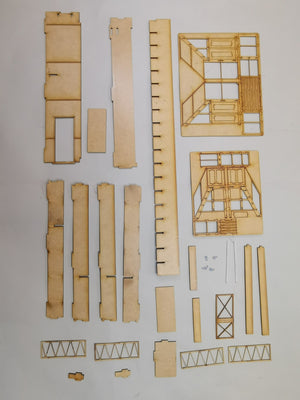 Daw Werk DWA032 Der Hangar - aircraft workshop diorama 1/32 – image 8