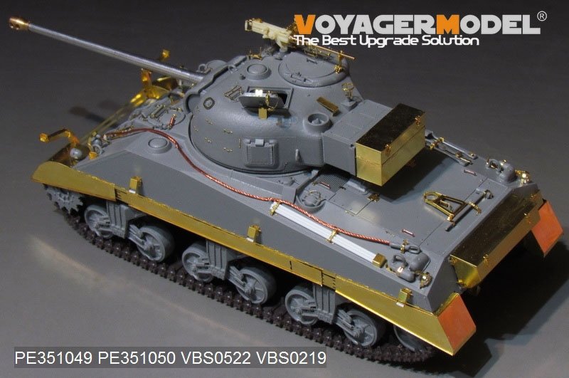 Voyager Model PE351050 WWII UK Sherman VC Firefly Track Covers For RFM 5038 1/35 – obrázek 4