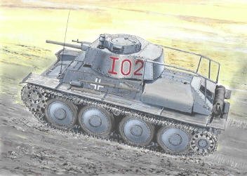 Attack 72809 PzBefWg. 38 (t) Ausf.F 1/72