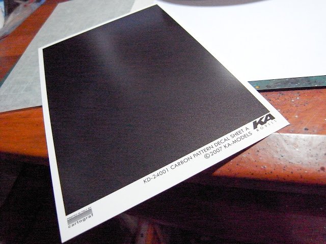 KA Models KD-24001 Carbon Decal Sheet A – Bild 3