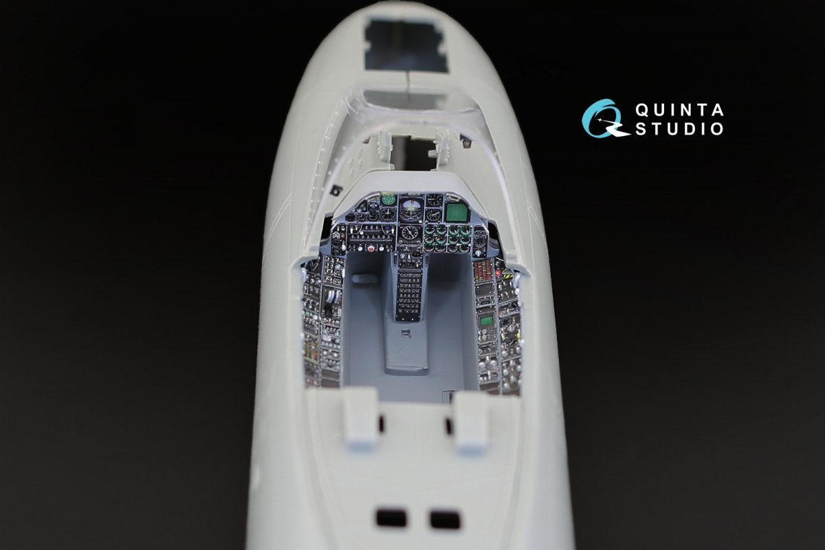 Quinta Studio QD32008 A-10A 3D-Printed &amp;amp; colored Interior on decal paper (for Trumpeter kit) 1/32 – Bild 8