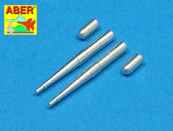 Aber A48 022 Set of two barrels for Hispano 20mm machine cannons for British fighter Spitfire 1/48