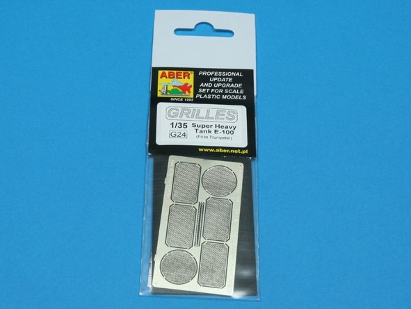 Aber 35G24 Grilles for german super heavy tank E-100 1/35 – image 5