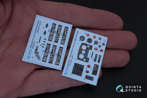 Quinta Studio QD35014 Pantsir-S1 (SA-22 Greyhound) 3D-Printed &amp;amp; colored Interior on decal paper (for Zvezda kit) 1/35 – immagine 2