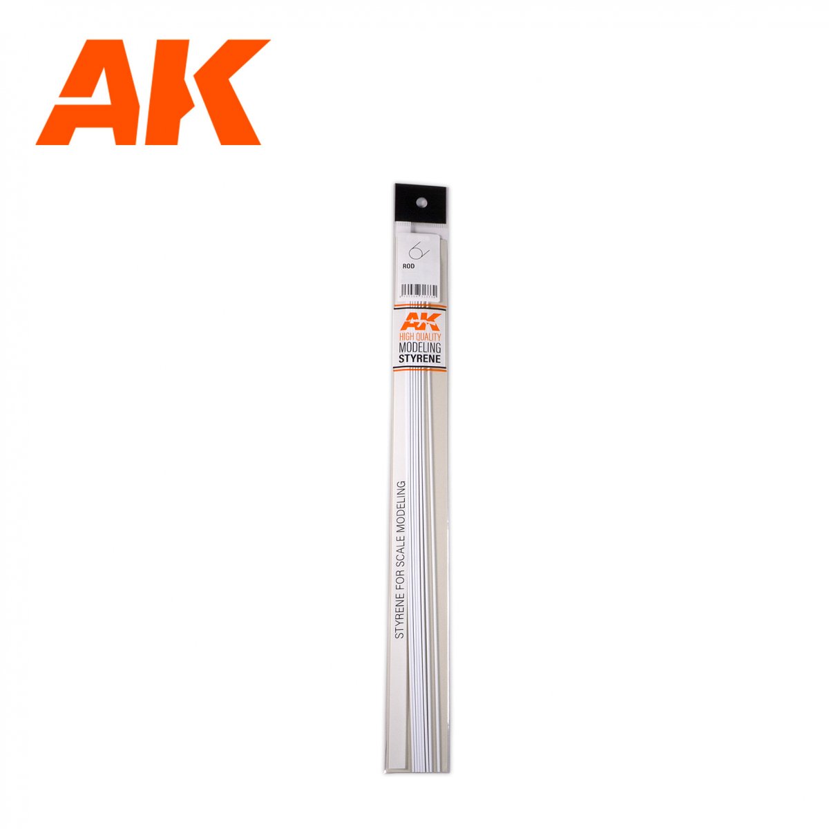 AK Interactive AK6540 ROD 2.00 DIAMETER X 350MM – STYRENE ROD – (6 UNITS) – image 3