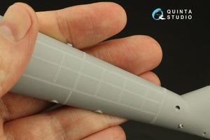 Quinta Studio QRV-032 Triple riveting rows (rivet size 0.15 mm, gap 0.6 mm, suits 1/48 scale), White color, total length 4.4 m/14 ft – image 3