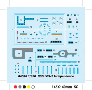 Trumpeter 04548 USS Independence (LCS-2) 1/350 – immagine 3