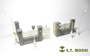 ET Model J35-001 Park Gate &amp;amp; Fence FOR MINIART KIT