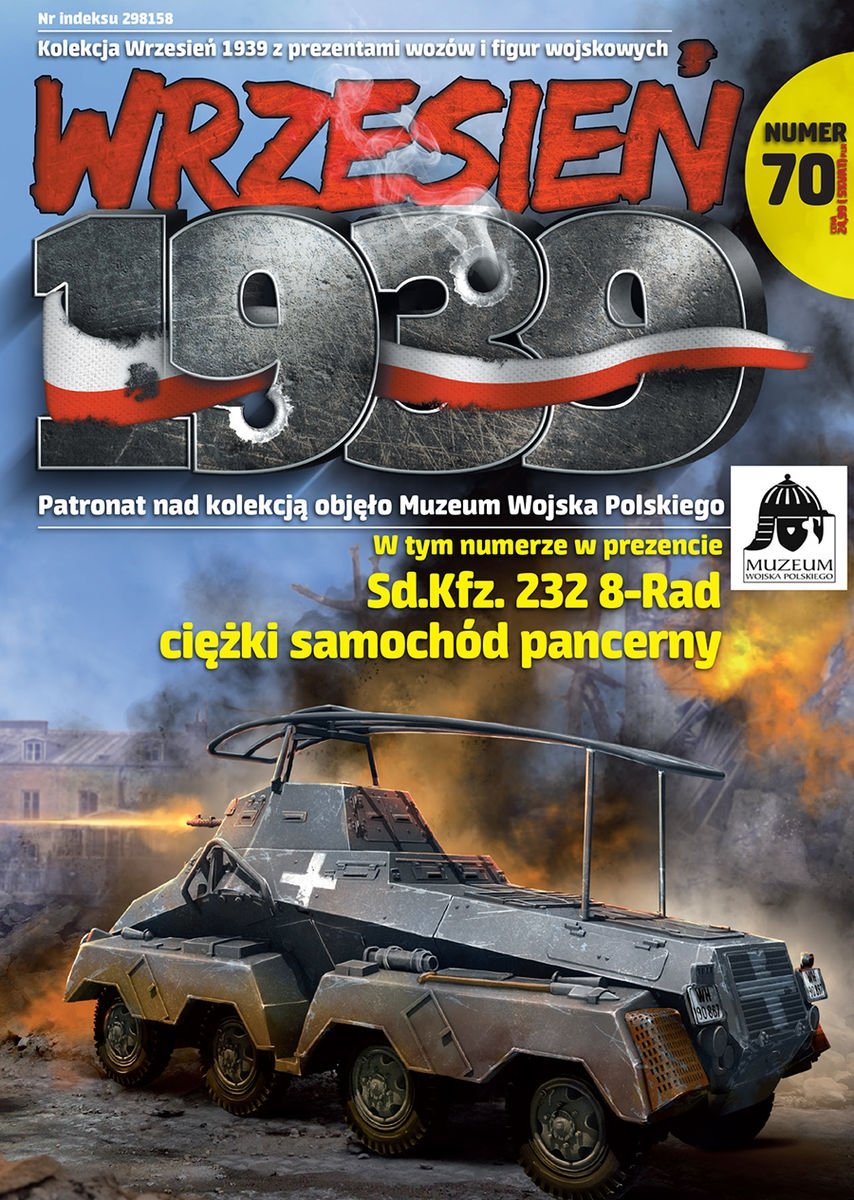 First to Fight PL070 Sd.Kfz. 232 8-rad German Heavy Armored Car 1/72