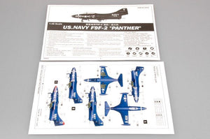 Trumpeter 02832 US.NAVY F9F-2 PANTHER 1/48 – immagine 2