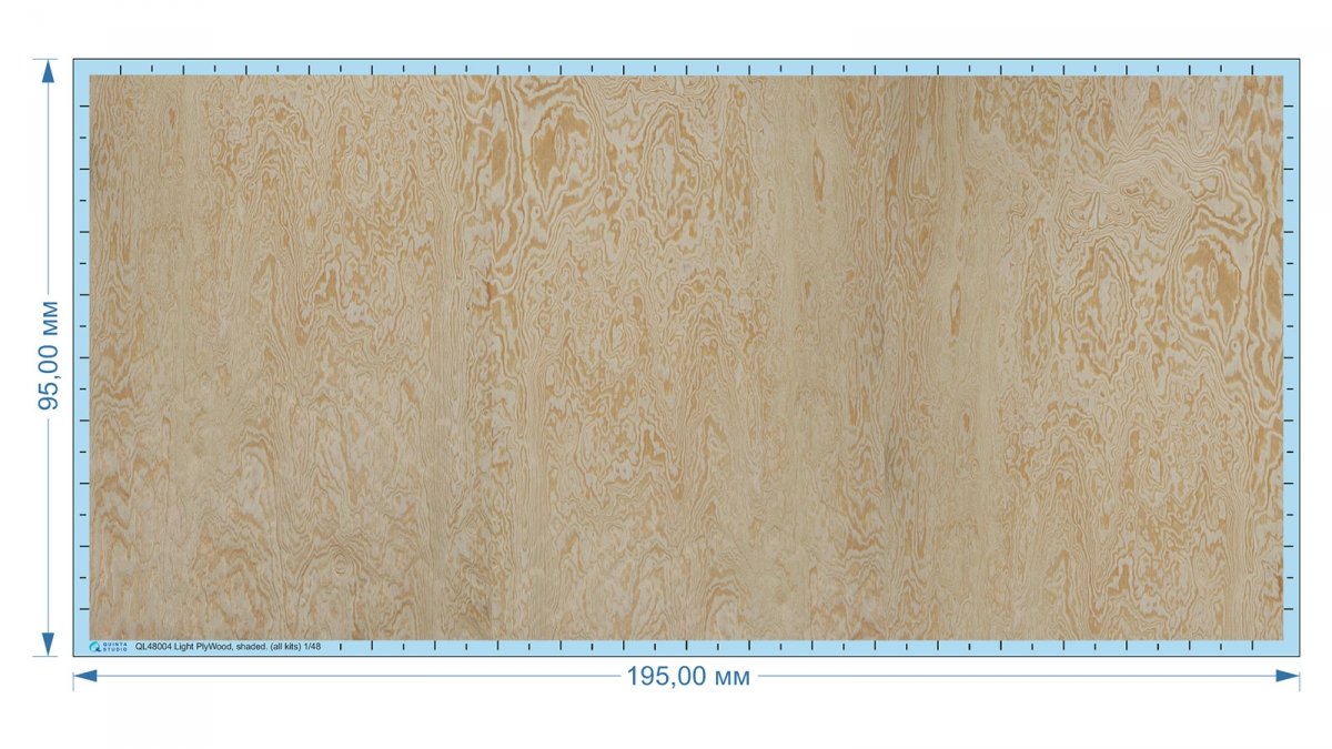 Quinta Studio QL48004 Light plywood, shaded 1/48 – image 11