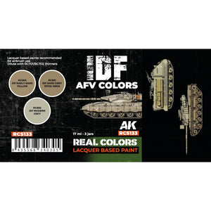 AK Interactive RCS133 IDF AFV Colors 3x17ml – zdjęcie 2