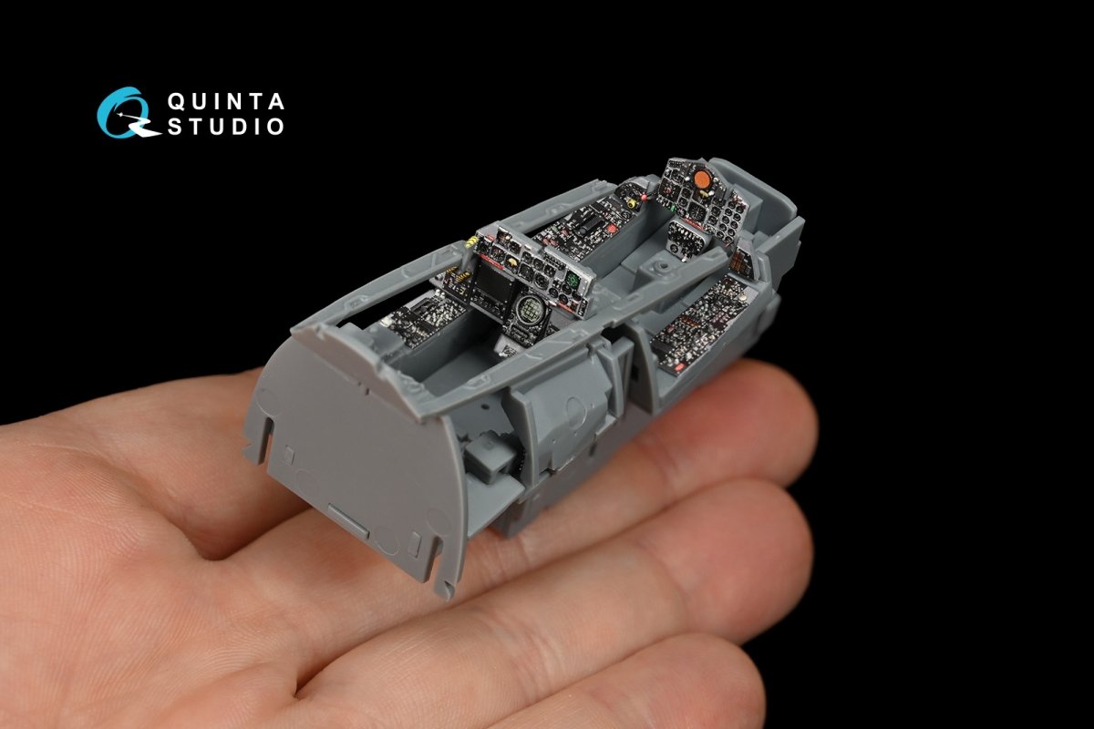 Quinta Studio QD48159 F-4C 3D-Printed &amp;amp; colored Interior on decal paper (for ZM SWS kit) 1/48 – obrázek 7
