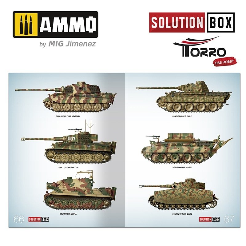 AMMO of Mig Jimenez 2414300001 How to paint WWII German Tanks - Solution Book – image 11