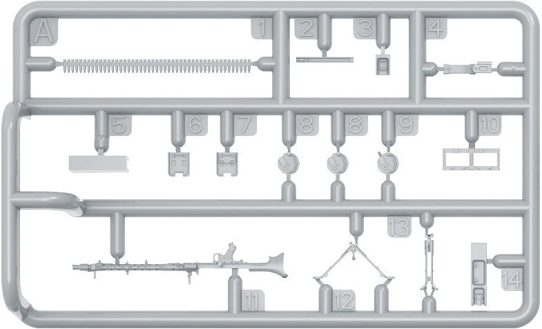 MiniArt 53044 GERMAN MACHINEGUNS SET. SPECIAL EDITION 1/35 – image 3