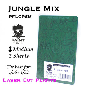 Paint Forge PFLCP5M Laser Cut Plants JUNGLE SET 5M