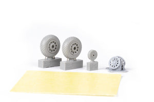 Eduard 648987 P-51B / C wheels oval tread EDUARD 1/48 – image 4