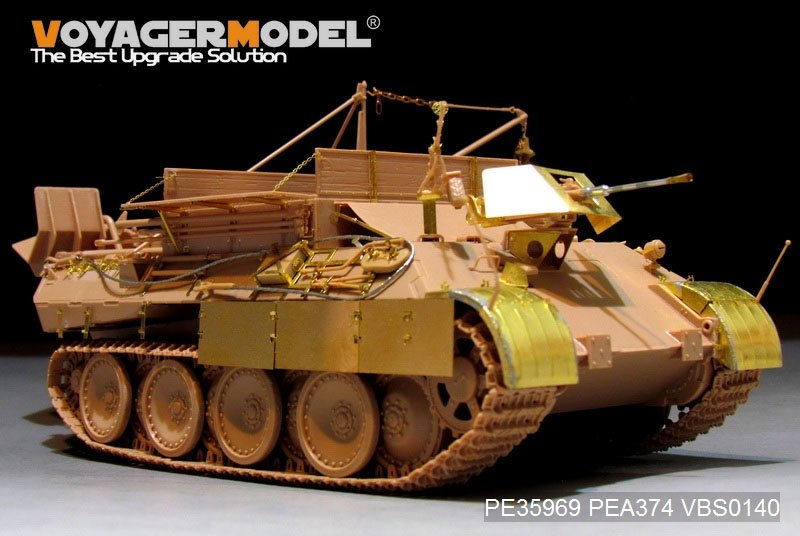 Voyager Model PE35969 WWII German Bergepanther Ausf.A (Early type,Panther A tool holders) Basic For MENG SS-015 1/35 – obrázek 4