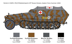 Italeri 7077 Sd.Kfz. 251/8 AMBULANCE 1/72 – Bild 3