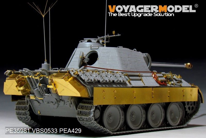 Voyager Model PE35981 WWII German Panther A Tank Basic For TAKOM 1/35 – imagen 5